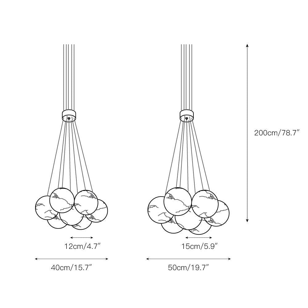 Alabaster Ceiling Pendant - Zelno Lighting