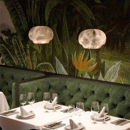 Alabaster Celine Pendant Light - Zelno Lighting