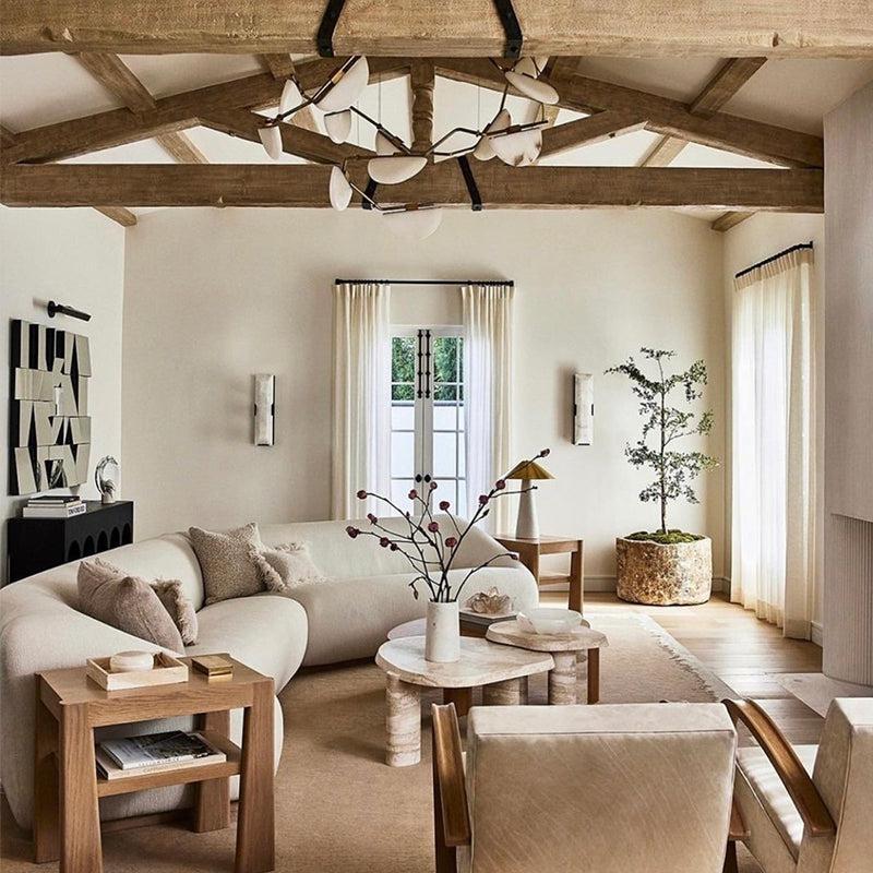 Alabaster Chandelier Artistic Modern Chandelier - Zelno Lighting