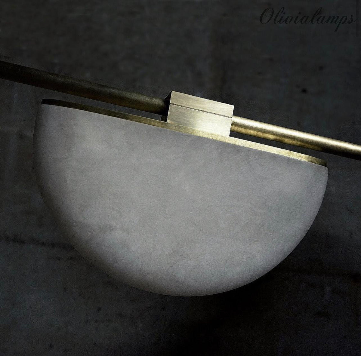 Alabaster Chandelier Artistic Modern Chandelier - Zelno Lighting