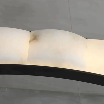 Alabaster Cloudy Chandelier - Zelno Lighting