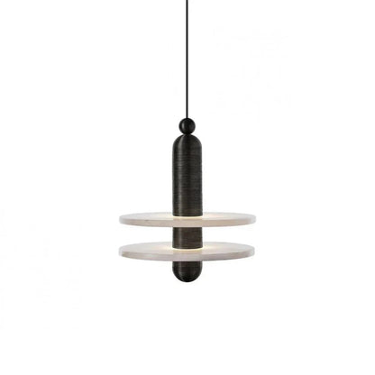 Alabaster Comet Pendant Lamp - Zelno Lighting