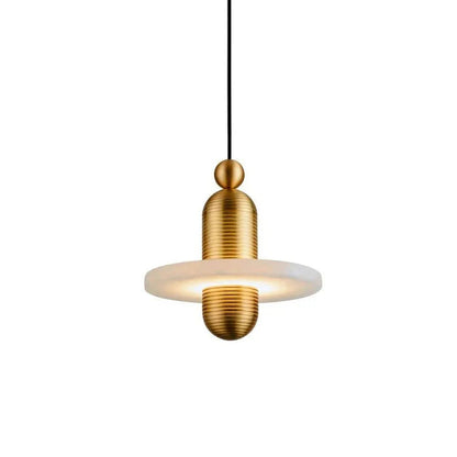 Alabaster Comet Pendant Lamp - Zelno Lighting