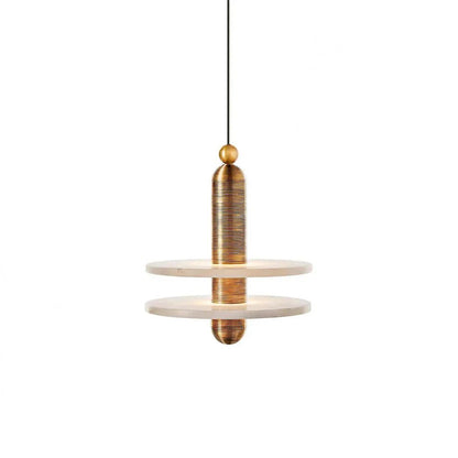Alabaster Comet Pendant Lamp - Zelno Lighting