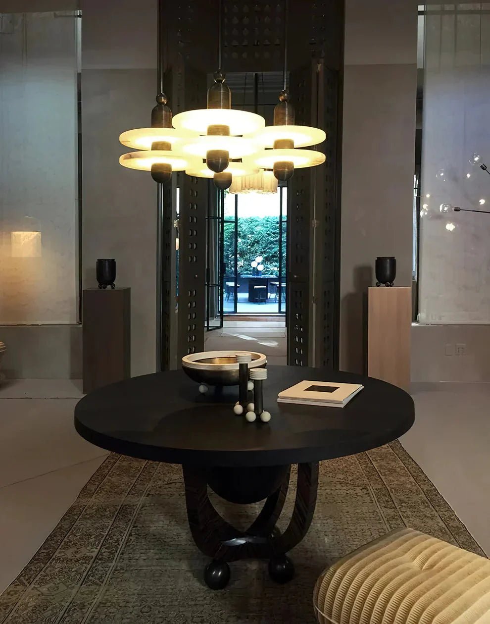 Alabaster Comet Pendant Lamp - Zelno Lighting