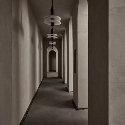Alabaster Comet Pendant Lamp - Zelno Lighting