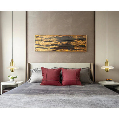 Alabaster Comet Pendant Lamp - Zelno Lighting