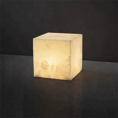 Alabaster Cubic Pendant - Zelno Lighting