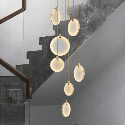 Alabaster Cuboid Dining Room Chandelier,Dining Room Chandelie - Zelno Lighting