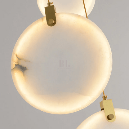 Alabaster Cuboid Dining Room Chandelier,Dining Room Chandelie - Zelno Lighting