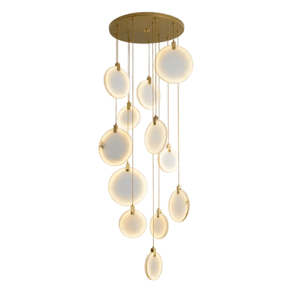 Alabaster Cuboid Dining Room Chandelier,Dining Room Chandelie - Zelno Lighting