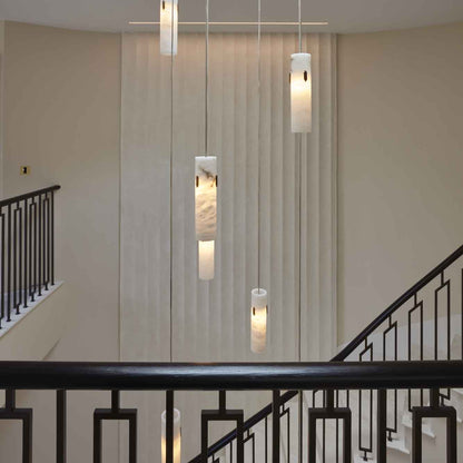 Alabaster Deco Cluster Chandelier - Zelno Lighting