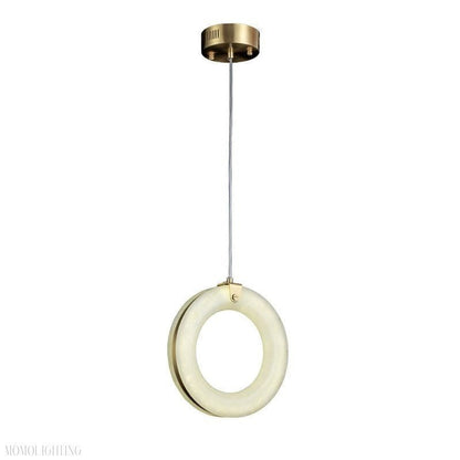 Alabaster Duplex Staircase Chandelier Light - Zelno Lighting