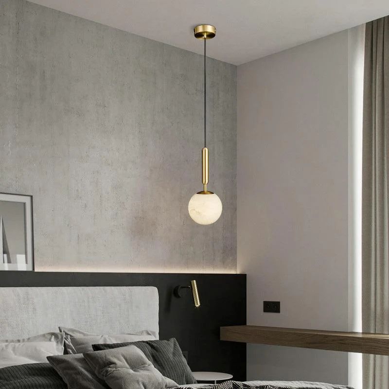 Alabaster Kitchen Island Pendant - Zelno Lighting