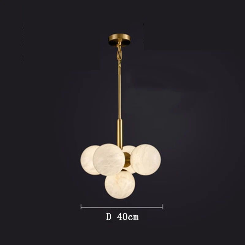 Alabaster Kitchen Island Pendant - Zelno Lighting