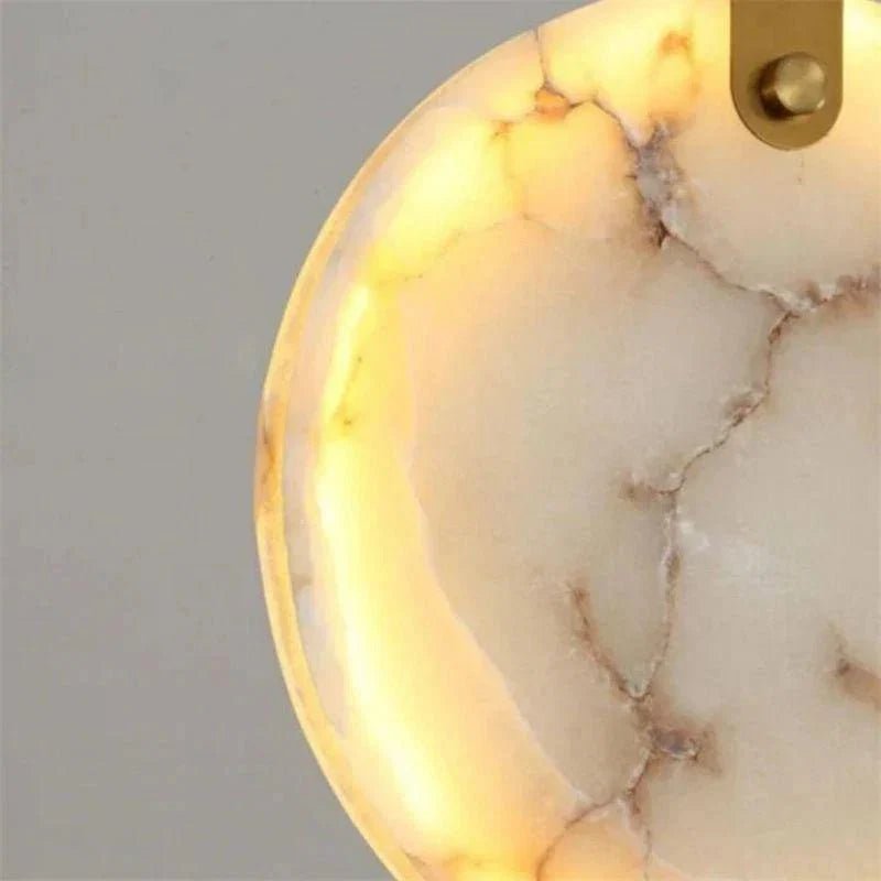 Alabaster Long Staircase Chandelier 5 styles - Zelno Lighting