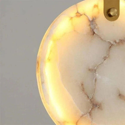 Alabaster Long Staircase Chandelier 5 styles - Zelno Lighting