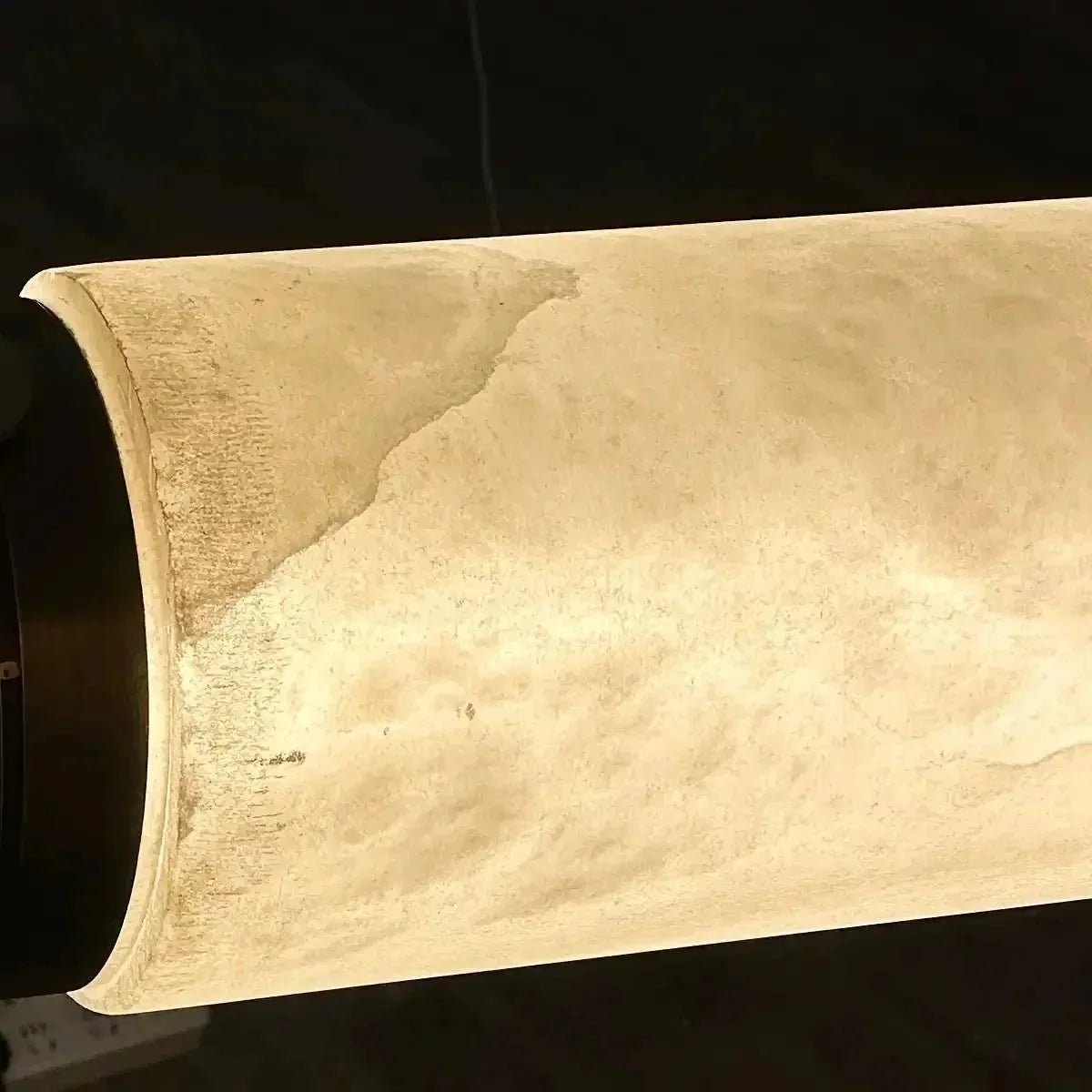 Alabaster Magnificence Art Linear Chandelier - Zelno Lighting