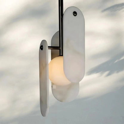 Alabaster Megalith Single Pendant - Zelno Lighting