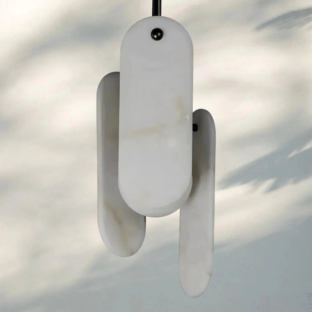 Alabaster Megalith Single Pendant - Zelno Lighting