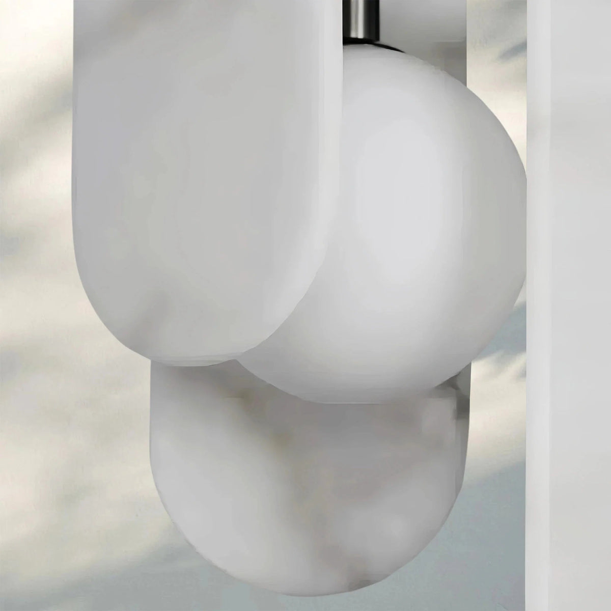 Alabaster Megalith Single Pendant - Zelno Lighting
