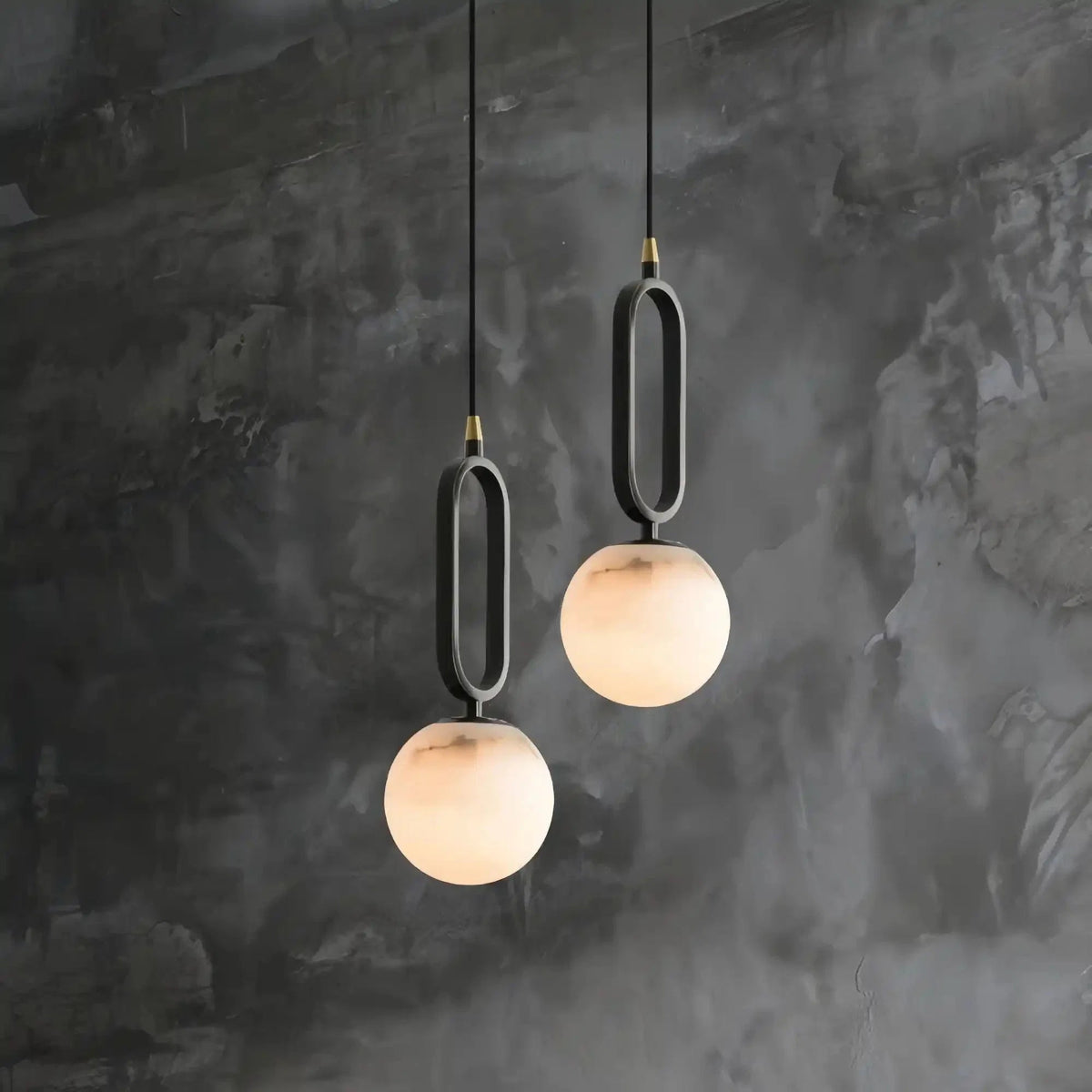 Alabaster Modern Pendant 6" - Zelno Lighting