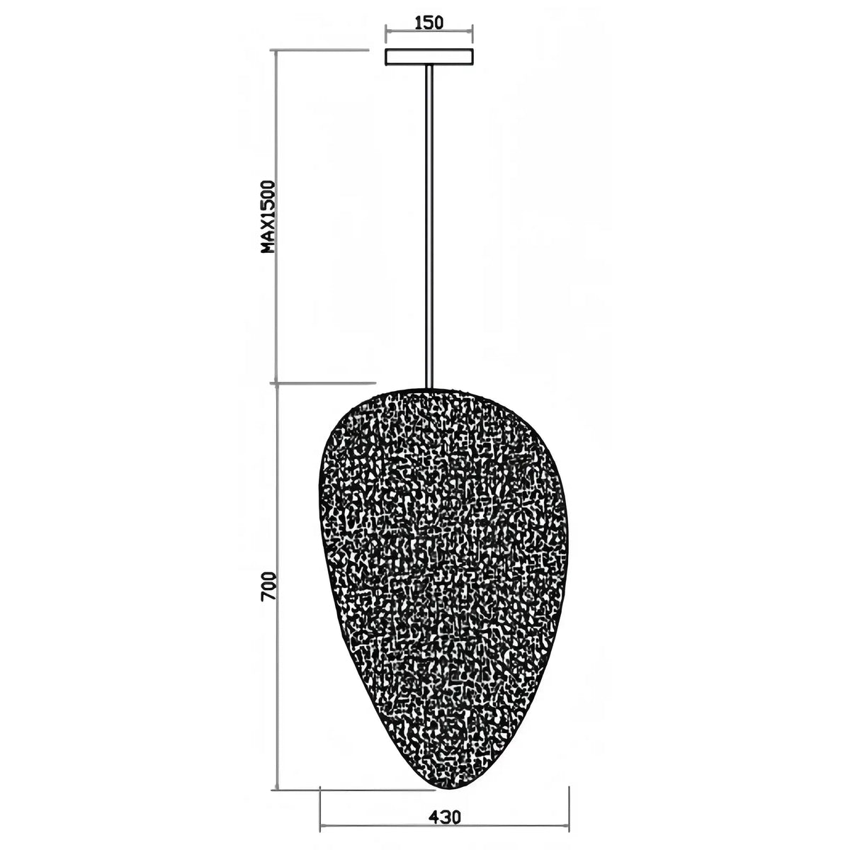 Alabaster Natural Stone Pendant - Zelno Lighting