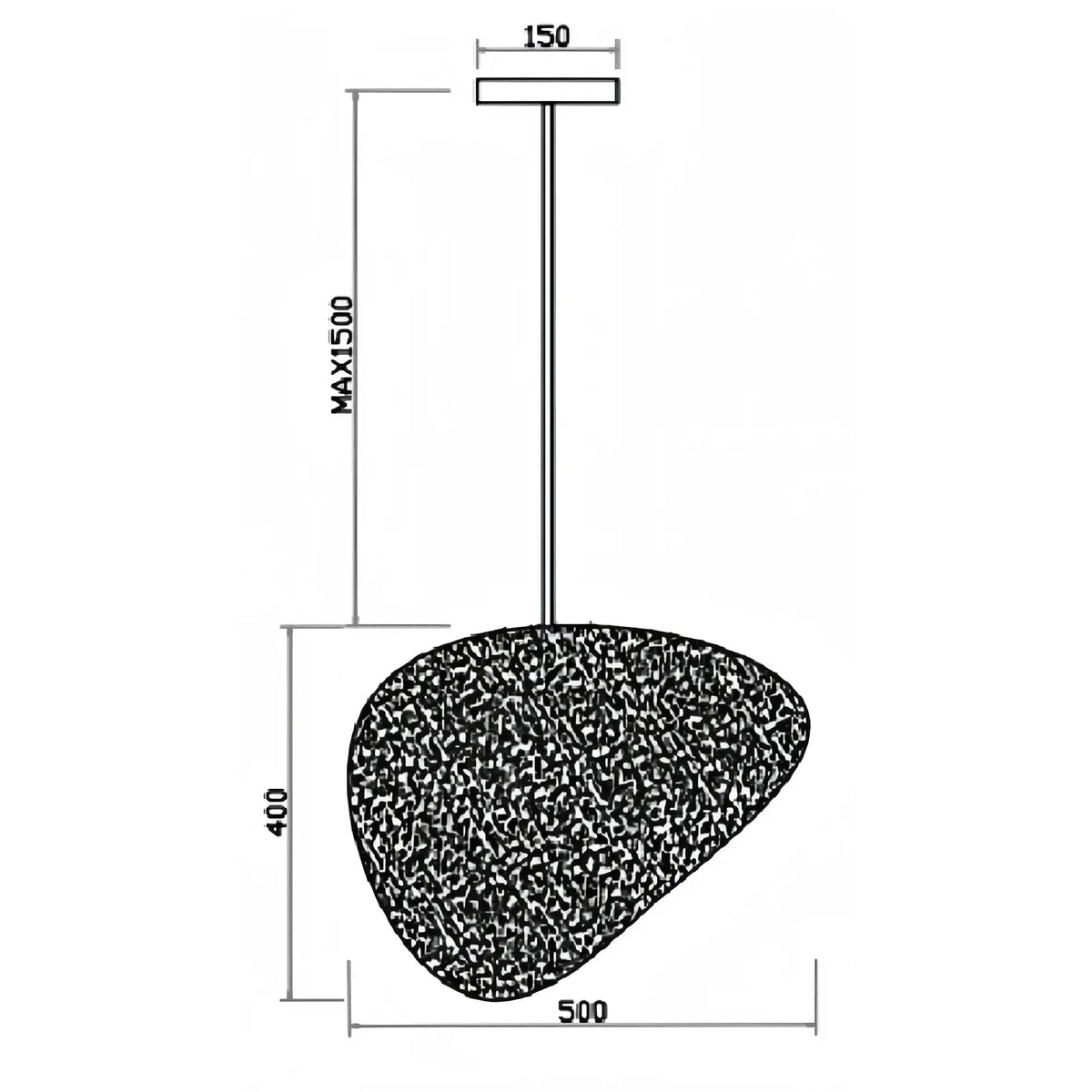 Alabaster Natural Stone Pendant - Zelno Lighting