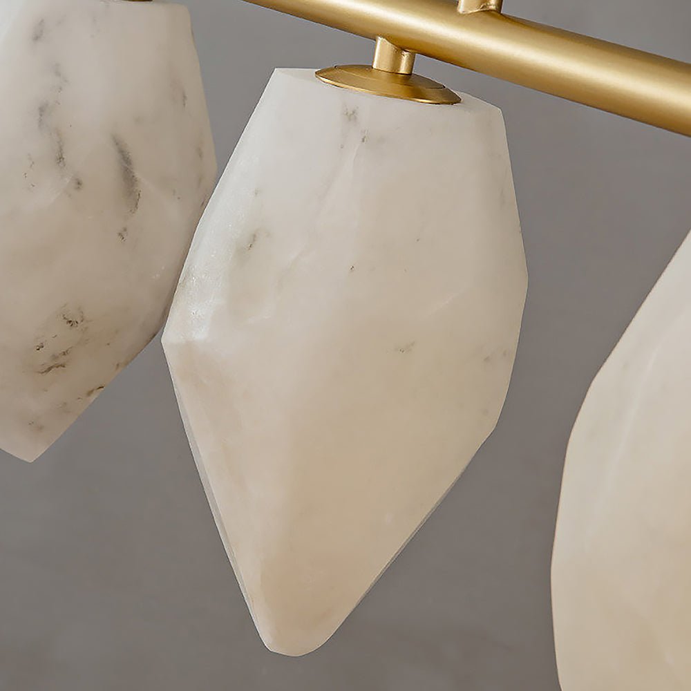 Alabaster Ore Linear Chandelier - Zelno