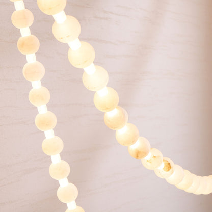 Alabaster Pearl Necklace Chandelier - Zelno Lighting