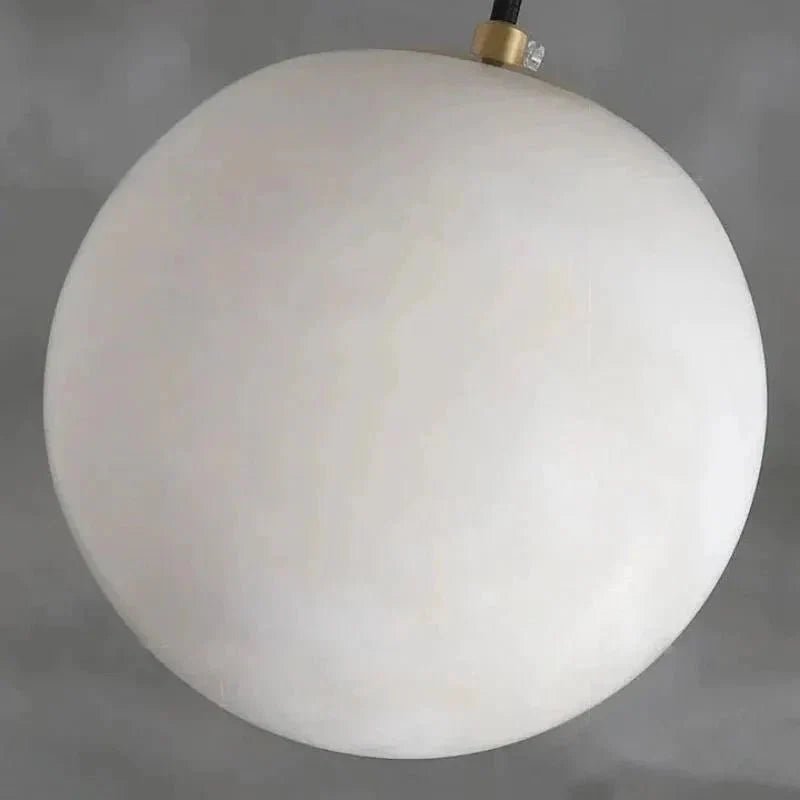 Alabaster Spherical Pendant Light - Zelno Lighting