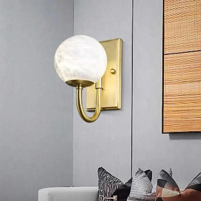 Alabaster Wall Lights - Zelno Lighting