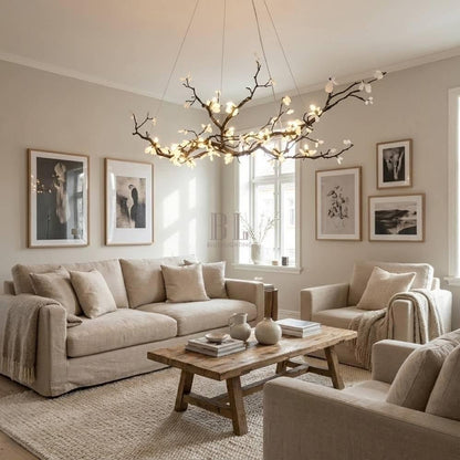 Alba Tree Branch Chandelier - Zelno Lighting