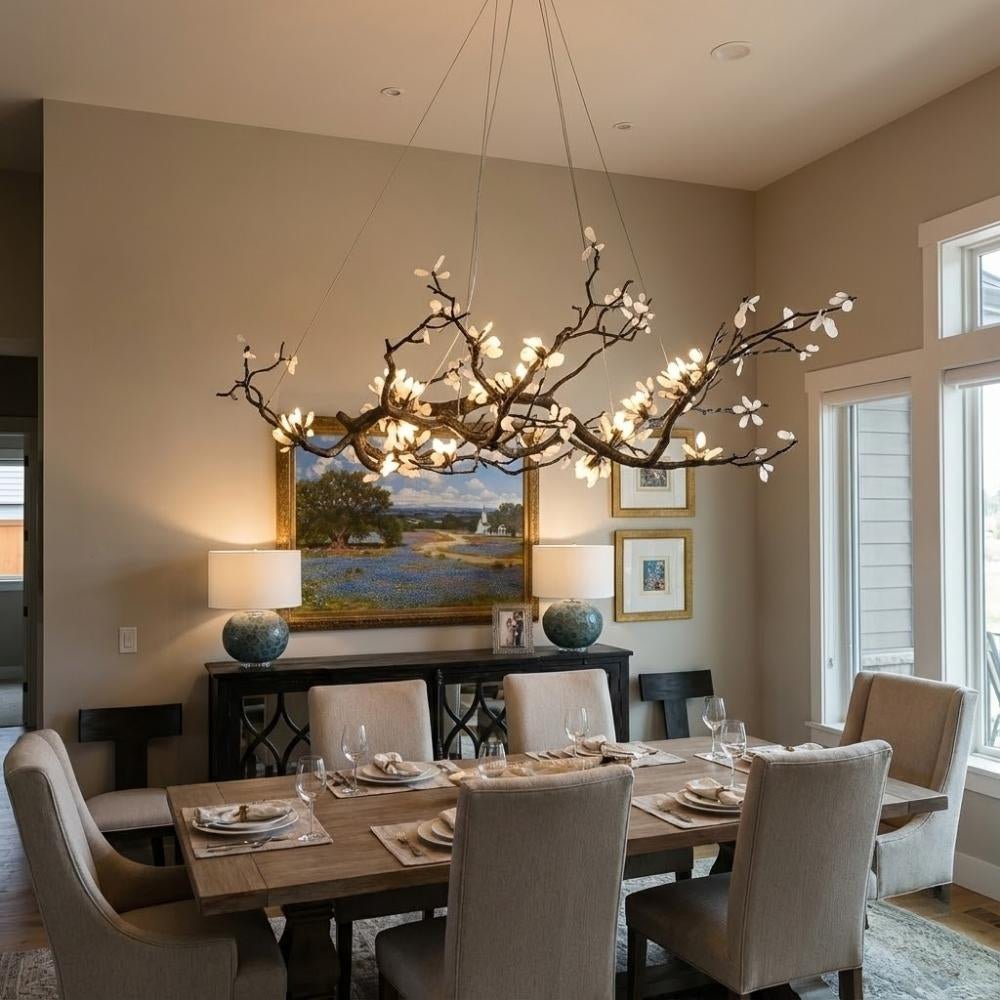 Alba Tree Branch Chandelier - Zelno Lighting