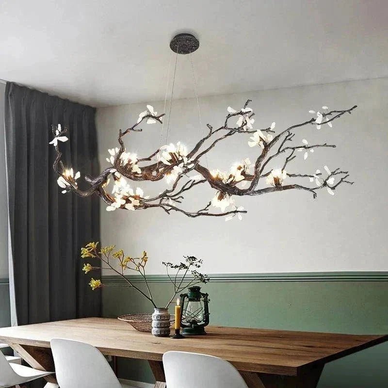 Alba Tree Branch Chandelier - Zelno Lighting