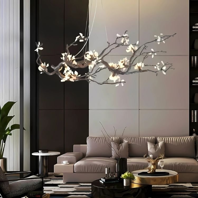 Alba Tree Branch Chandelier - Zelno Lighting