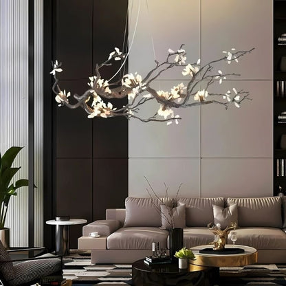 Alba Tree Branch Chandelier - Zelno Lighting