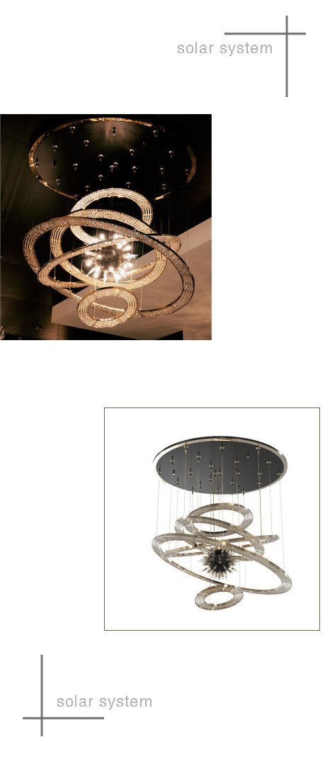 Aleron Crystal Ring Sputnik Chandelier - Zelno Lighting