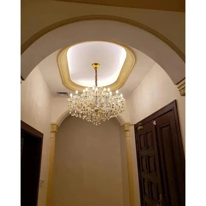 Allumage Extra Wide Classic Crystal Chandelier - Zelno Lighting