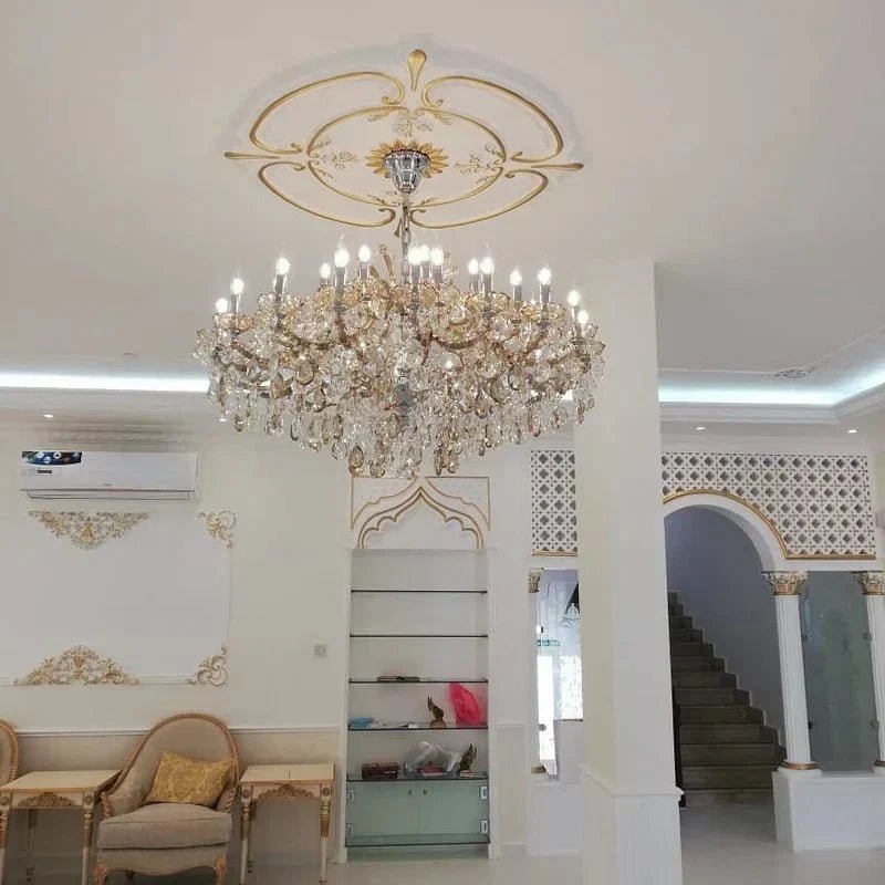 Allumage Extra Wide Classic Crystal Chandelier - Zelno Lighting