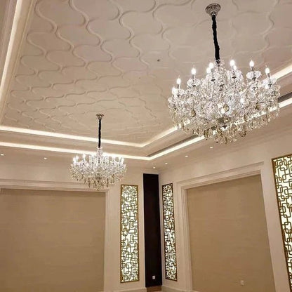 Allumage Extra Wide Classic Crystal Chandelier - Zelno Lighting