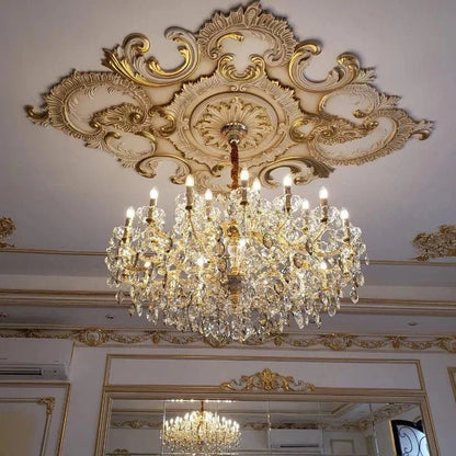 Allumage Extra Wide Classic Crystal Chandelier - Zelno Lighting