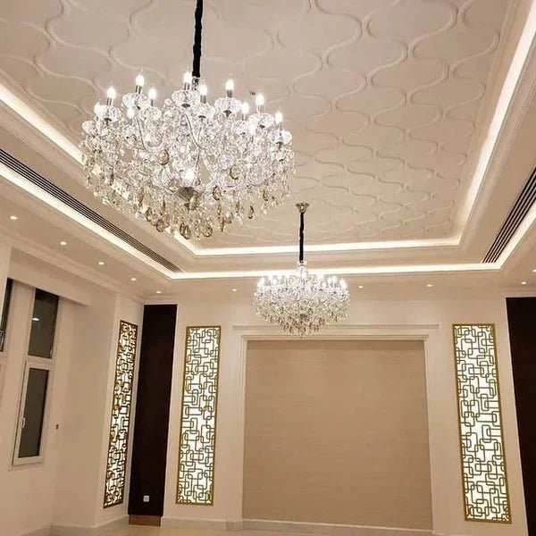 Allumage Extra Wide Classic Crystal Chandelier - Zelno Lighting