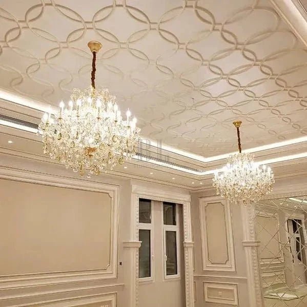 Allumage Extra Wide Classic Crystal Chandelier - Zelno Lighting