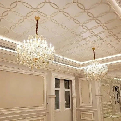 Allumage Extra Wide Classic Crystal Chandelier - Zelno Lighting