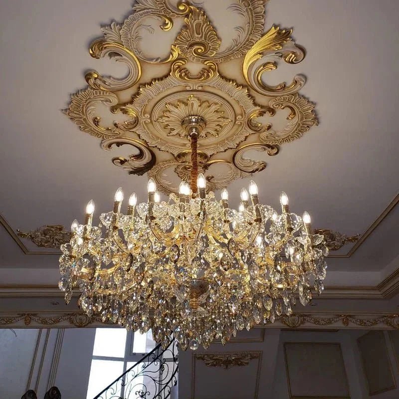 Allumage Extra Wide Classic Crystal Chandelier - Zelno Lighting
