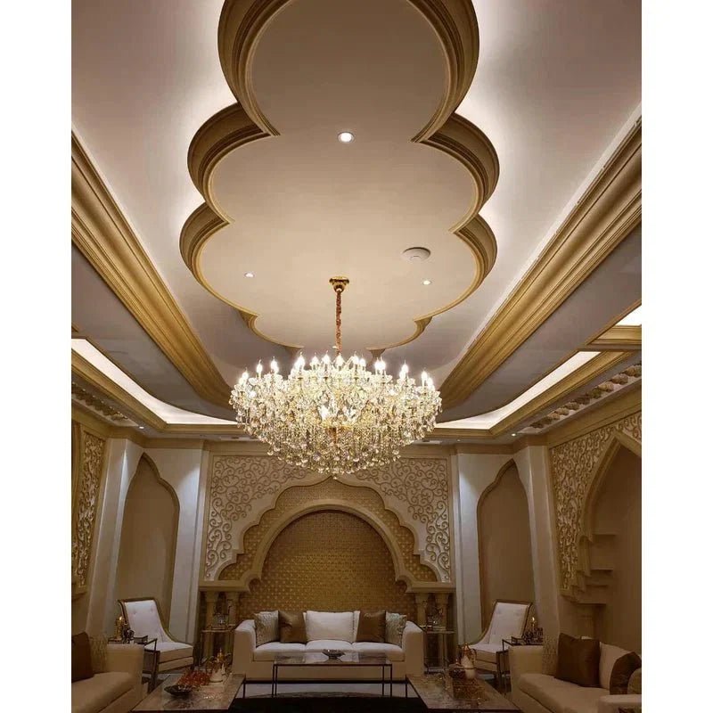 Allumage Extra Wide Classic Crystal Chandelier - Zelno Lighting