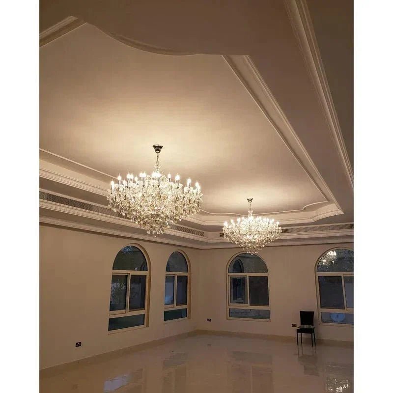 Allumage Extra Wide Classic Crystal Chandelier - Zelno Lighting