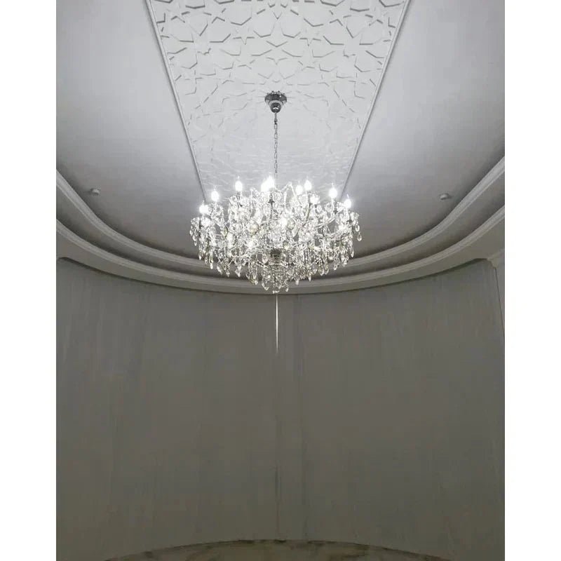 Allumage Extra Wide Classic Crystal Chandelier - Zelno Lighting