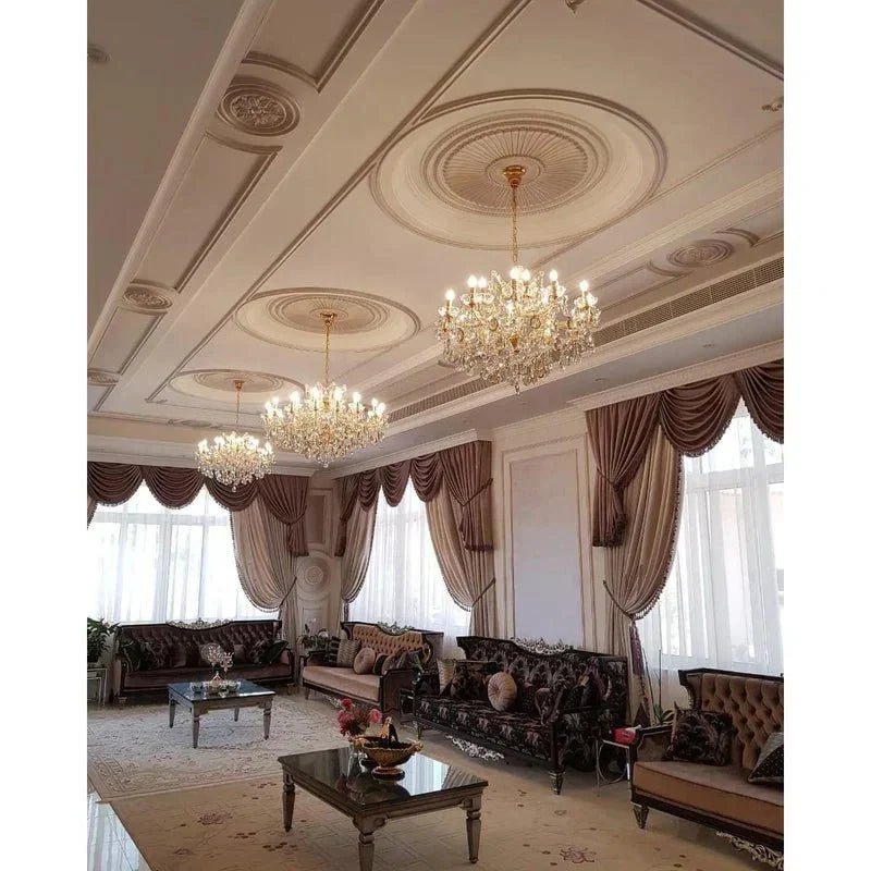 Allumage Extra Wide Classic Crystal Chandelier - Zelno Lighting